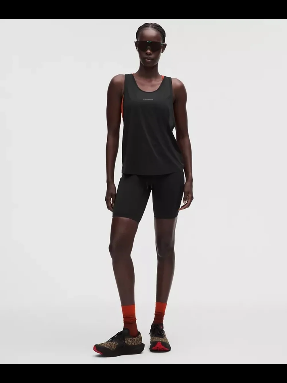 lululemon athletica Black High-Rise Bike Shorts with Zip Pocket
